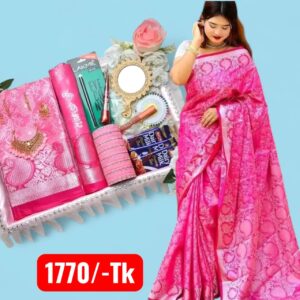 Premium kanchi borom saree combo