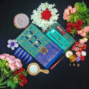 কাঞ্চিপুরাম শাড়ি প্রিমিয়াম প্যাকেজ ❤️