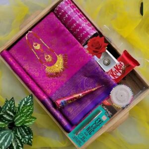 kanji katan saree combo 😍