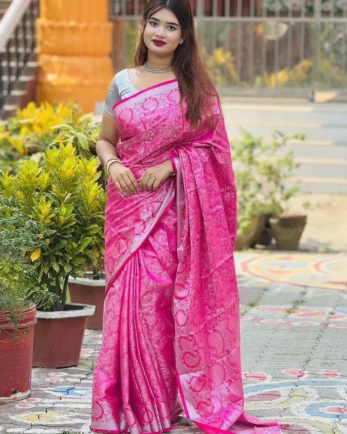 đkanjipuram saree combođ - Image 2